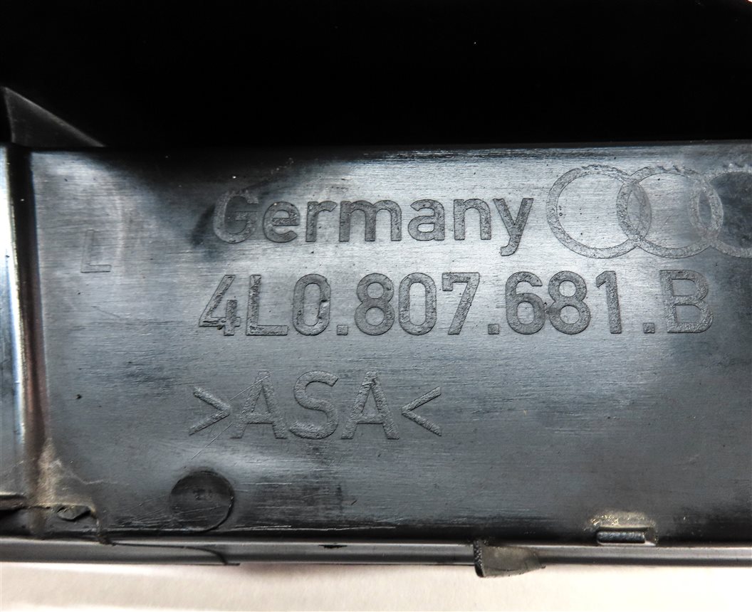 Thumbnail 6: 2012 AUDI Q7 (4L) FRONT LEFT DRIVER SIDE LOWER BUMPER AIR VENT GRILLE TRIM