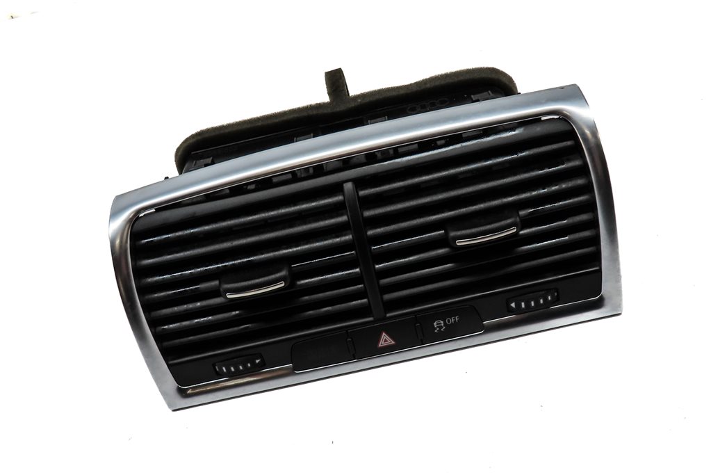 Thumbnail 3: 2012 AUDI Q7 (4L) FRONT CENTER DASH HVAC A/C HEATER AIR VENT (BLACK)