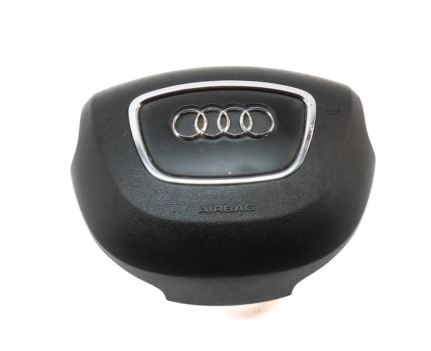 Thumbnail 2: 2011-2015 AUDI Q7 (4L) LEFT DRIVER STEERING WHEEL SRS AIRBAG AIR BAG (BLACK)