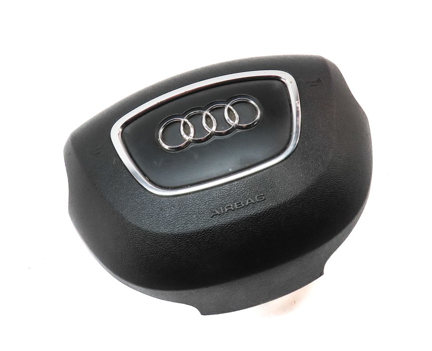 Thumbnail 3: 2011-2015 AUDI Q7 (4L) LEFT DRIVER STEERING WHEEL SRS AIRBAG AIR BAG (BLACK)