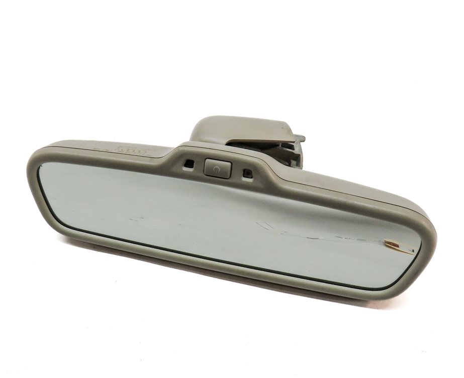 Thumbnail 1: 2010-2015 AUDI Q7 (4L) INTERIOR AUTODIM REAR VIEW MIRROR w/ COMPASS (Grey)