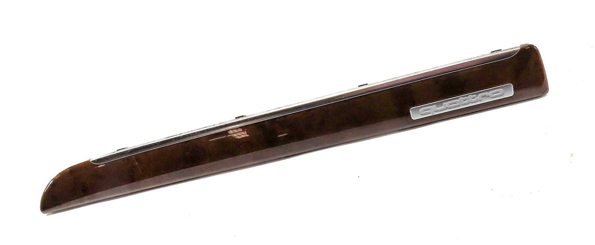 Thumbnail 2: 2012 AUDI Q7 (4L) FRONT RIGHT PASSENGER DASH TRIM PANEL (Walnut)