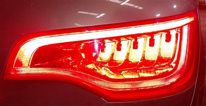 Thumbnail 2: 2010-2015 AUDI Q7 (4L) RIGHT PASSENGER REAR TAILLIGHT BRAKE LIGHT LAMP (LED)