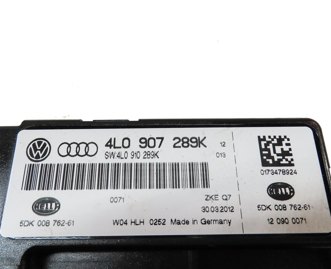 Thumbnail 17: 2012 AUDI Q7 (4L) 3.0L CATA TDI DIESEL ENGINE ECM BCM IMMOBILIZER MODULE KEY SET
