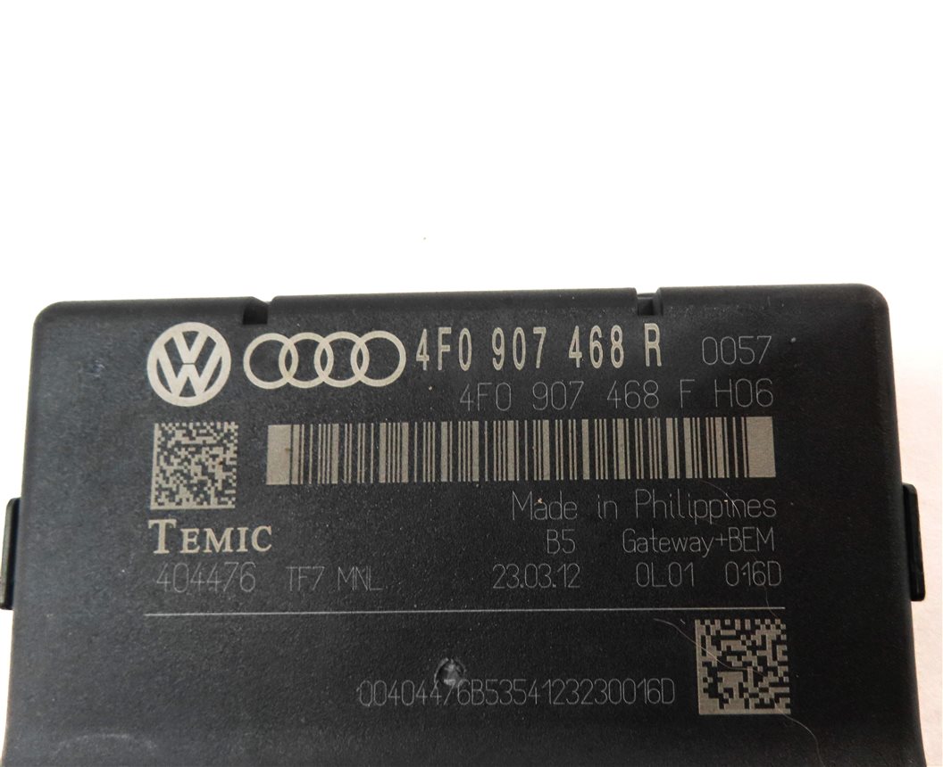 Thumbnail 19: 2012 AUDI Q7 (4L) 3.0L CATA TDI DIESEL ENGINE ECM BCM IMMOBILIZER MODULE KEY SET