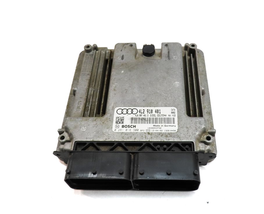 Thumbnail 5: 2012 AUDI Q7 (4L) 3.0L CATA TDI DIESEL ENGINE ECM BCM IMMOBILIZER MODULE KEY SET