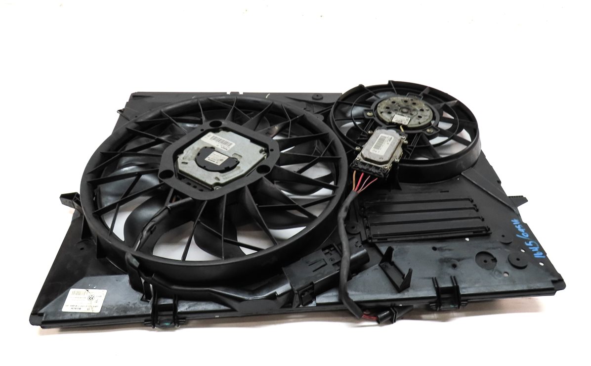 Thumbnail 6: 11-15 AUDI Q7 (4L) 3.0L ENGINE RADIATOR COOLING FAN (FOR MODELS w/ HITCH OPTION)