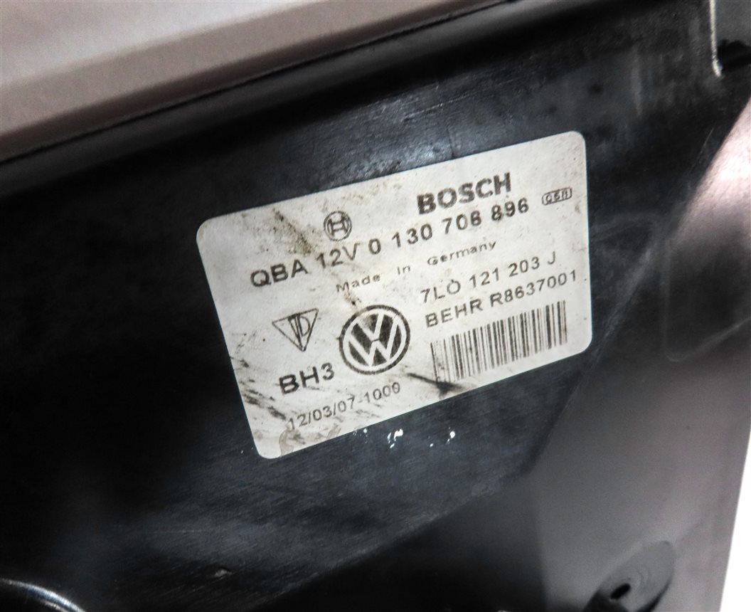 Thumbnail 9: 11-15 AUDI Q7 (4L) 3.0L ENGINE RADIATOR COOLING FAN (FOR MODELS w/ HITCH OPTION)