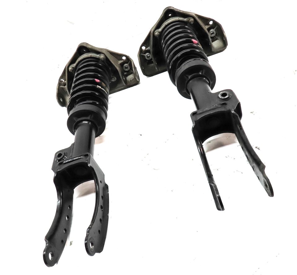 Thumbnail 3: 2007-2015 AUDI Q7 (4L) FRONT LEFT & RIGHT SHOCK STRUT SET-2 (COMFORT SUSPENSION)