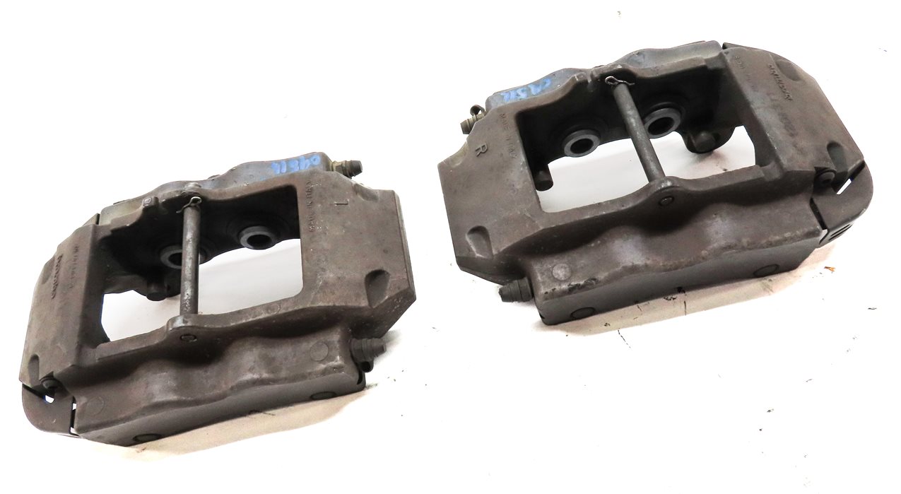 Thumbnail 3: 04-15 VW TOUAREG AUDI Q7 4L REAR LEFT & RIGHT ABS DISC BRAKE CALIPER SET2 BREMBO