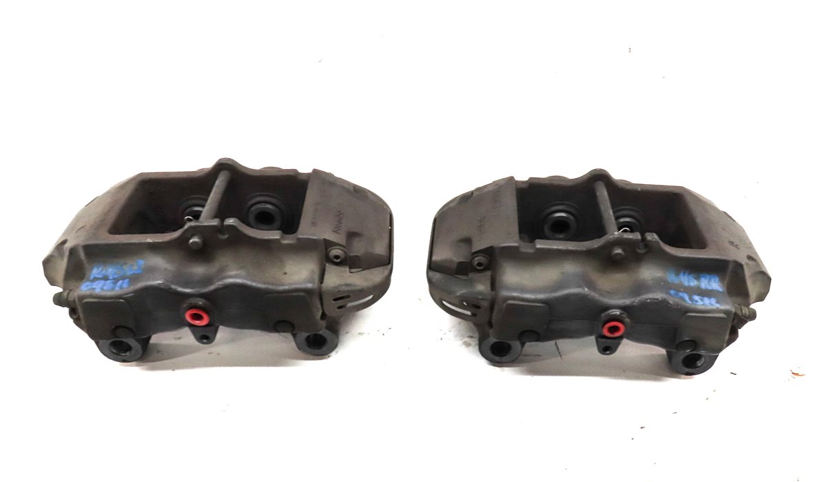 Thumbnail 4: 04-15 VW TOUAREG AUDI Q7 4L REAR LEFT & RIGHT ABS DISC BRAKE CALIPER SET2 BREMBO