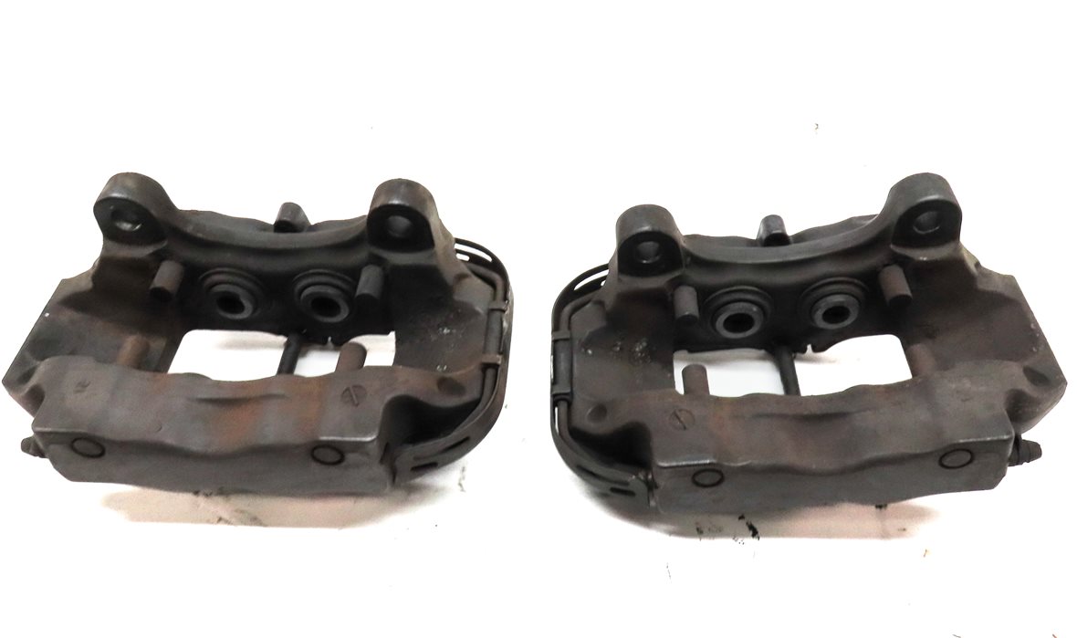 Thumbnail 5: 04-15 VW TOUAREG AUDI Q7 4L REAR LEFT & RIGHT ABS DISC BRAKE CALIPER SET2 BREMBO
