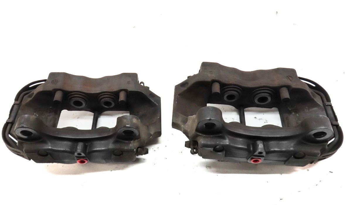 Thumbnail 6: 04-15 VW TOUAREG AUDI Q7 4L REAR LEFT & RIGHT ABS DISC BRAKE CALIPER SET2 BREMBO