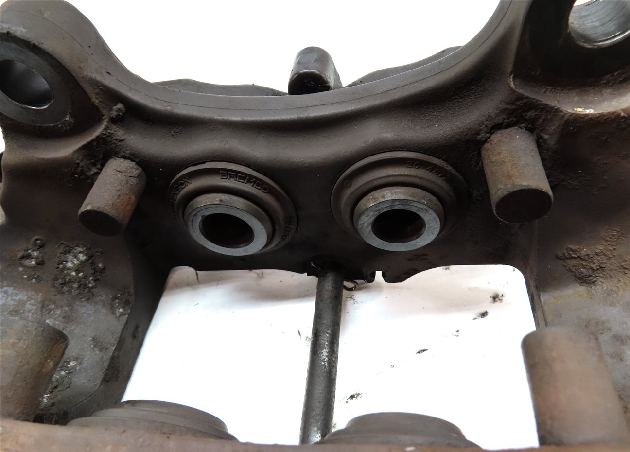 Thumbnail 8: 04-15 VW TOUAREG AUDI Q7 4L REAR LEFT & RIGHT ABS DISC BRAKE CALIPER SET2 BREMBO
