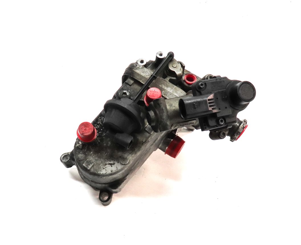 Thumbnail 3: 2012 AUDI Q7 (4L) 3.0L DIESEL (CATA) ENGINE EGR COOLER w/ ACTUATOR