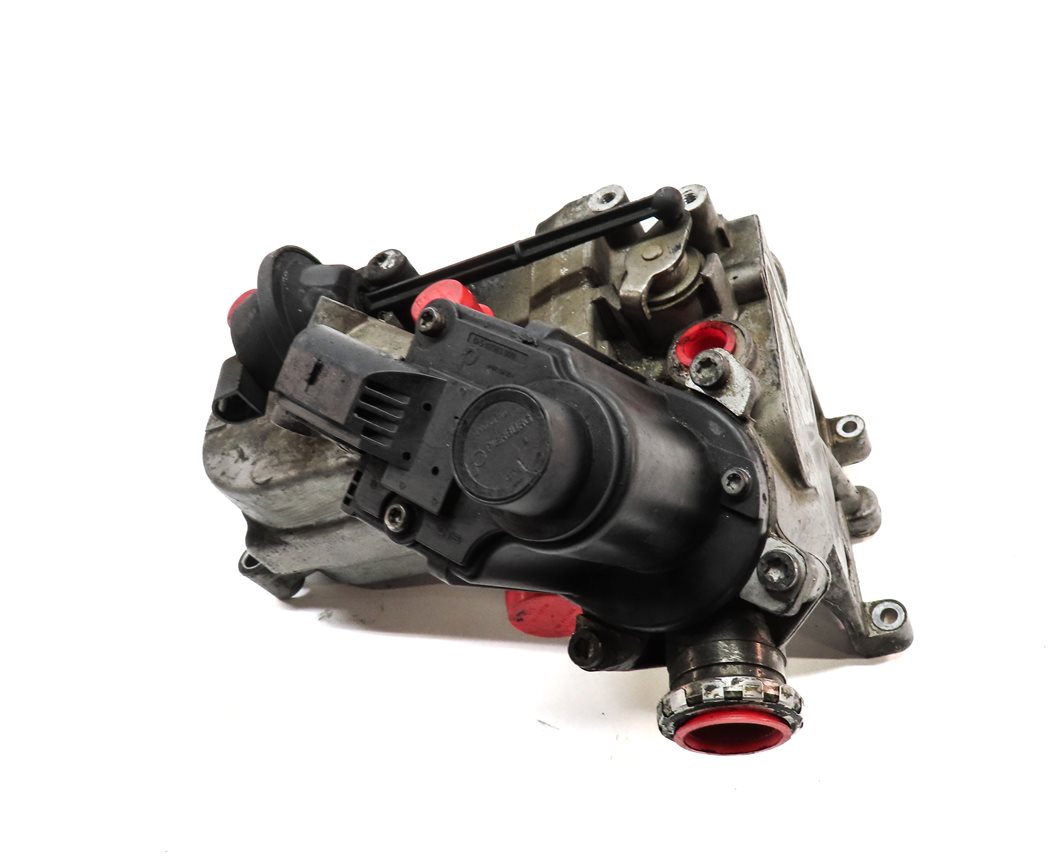 Thumbnail 4: 2012 AUDI Q7 (4L) 3.0L DIESEL (CATA) ENGINE EGR COOLER w/ ACTUATOR
