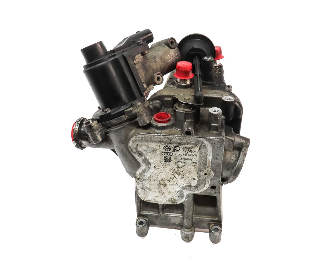 Thumbnail 5: 2012 AUDI Q7 (4L) 3.0L DIESEL (CATA) ENGINE EGR COOLER w/ ACTUATOR