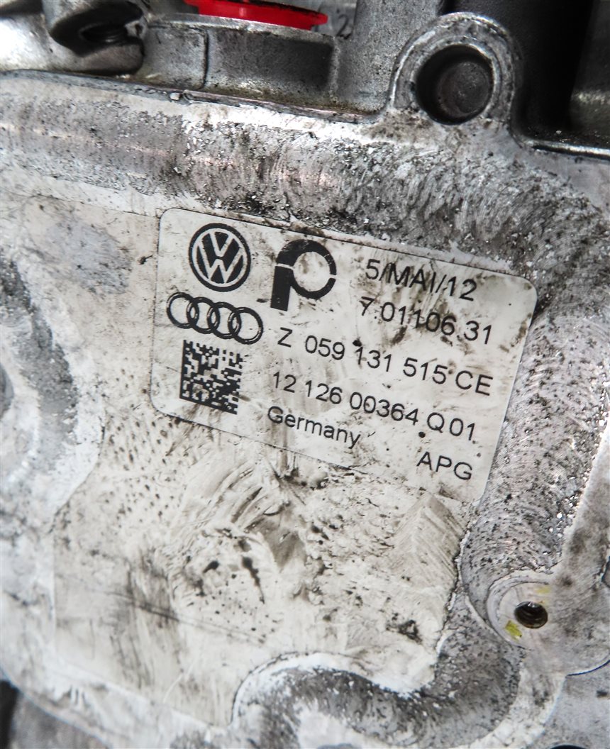 Thumbnail 8: 2012 AUDI Q7 (4L) 3.0L DIESEL (CATA) ENGINE EGR COOLER w/ ACTUATOR