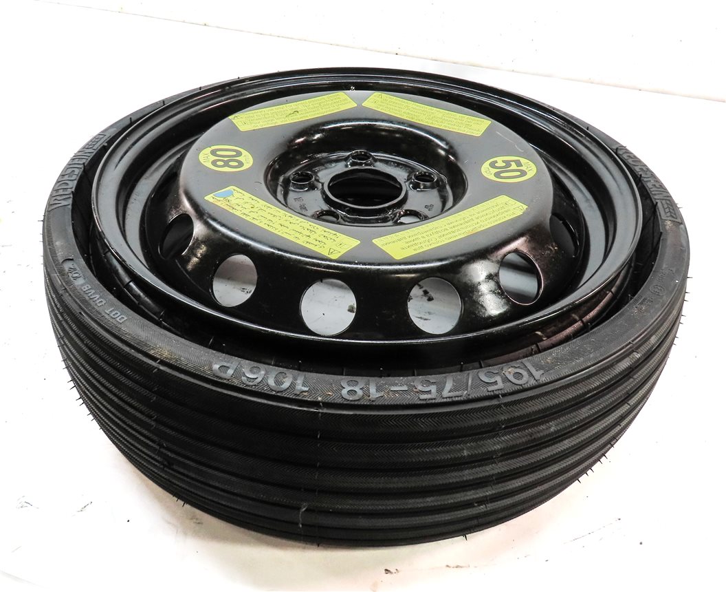 Thumbnail 1: 2004-2017 VW TOUAREG AUDI Q7 (4L) 18x6-1/2 COLLAPSIBLE SPARE TIRE WHEEL RIM