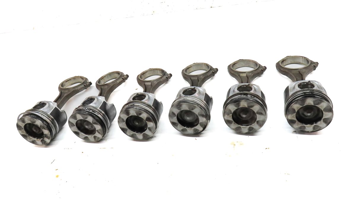 Thumbnail 3: 09-12 VW TOUAREG / AUDI Q7 4L 3.0L CATA DIESEL ENGINE- ROD & PISTON SET- 6