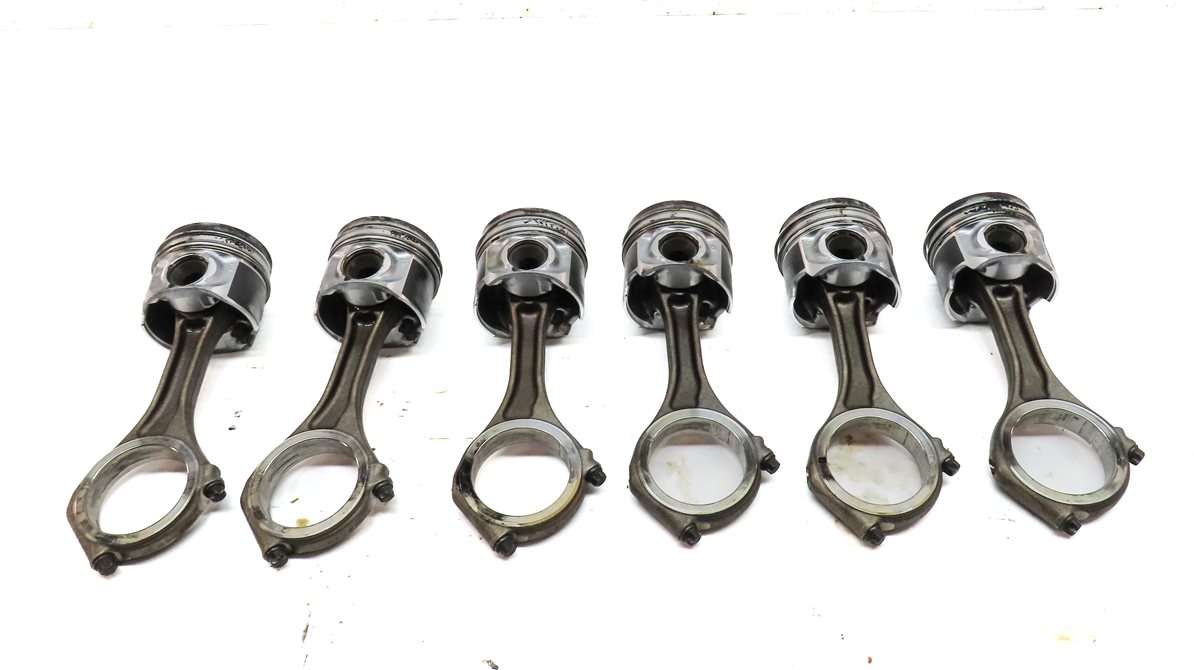 Thumbnail 5: 09-12 VW TOUAREG / AUDI Q7 4L 3.0L CATA DIESEL ENGINE- ROD & PISTON SET- 6