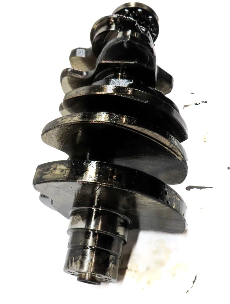Thumbnail 6: 2012 AUDI Q7 (4L) 3.0L DIESEL (CATA) ENGINE CRANKSHAFT CRANK SHAFT