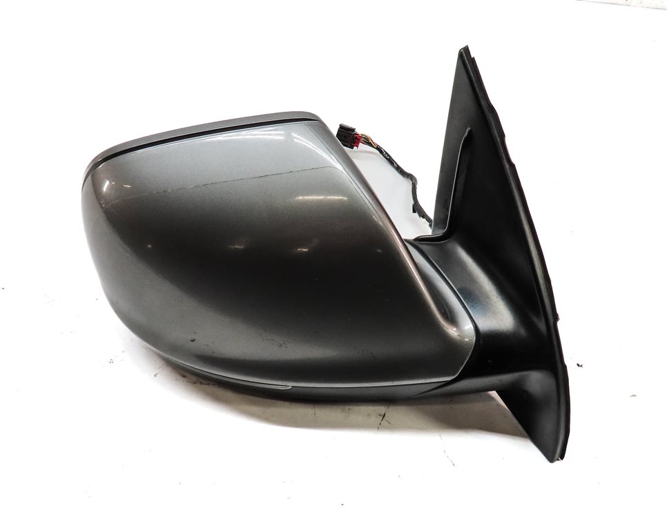 Thumbnail 6: 2010-2012 AUDI Q7 (4L) RIGHT PASSENGER P-FOLD AUTODIM MEMORY DOOR MIRROR (Grey)