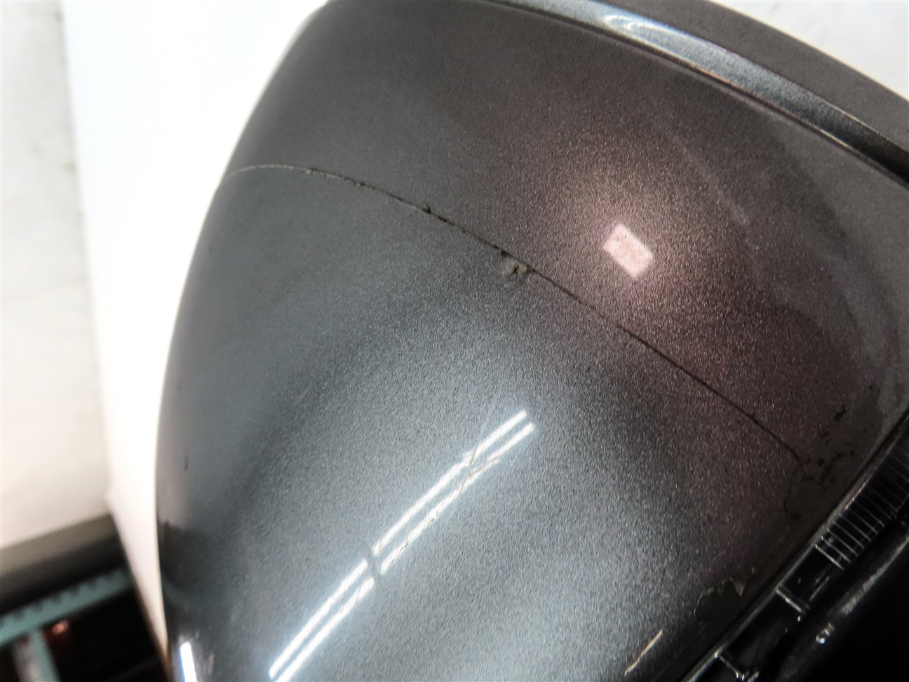 Thumbnail 10: 2010-2012 AUDI Q7 (4L) LEFT DRIVER P-FOLD AUTODIM MEMORY DOOR MIRROR (Grey)