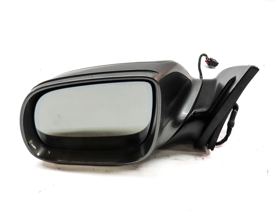 Thumbnail 3: 2010-2012 AUDI Q7 (4L) LEFT DRIVER P-FOLD AUTODIM MEMORY DOOR MIRROR (Grey)