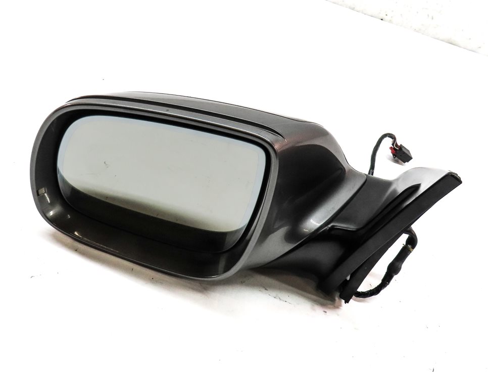 Thumbnail 4: 2010-2012 AUDI Q7 (4L) LEFT DRIVER P-FOLD AUTODIM MEMORY DOOR MIRROR (Grey)