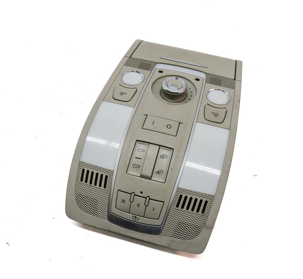 Thumbnail 1: 2012 AUDI Q7 (4L) FRONT CENTER ROOF PRIMARY DOMELIGHT DOME LIGHT (Grey)