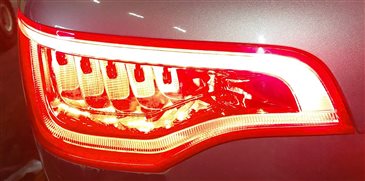 Thumbnail 2: 2010-2015 AUDI Q7 (4L) LEFT DRIVER REAR TAILLIGHT BRAKE LIGHT LAMP (LED)