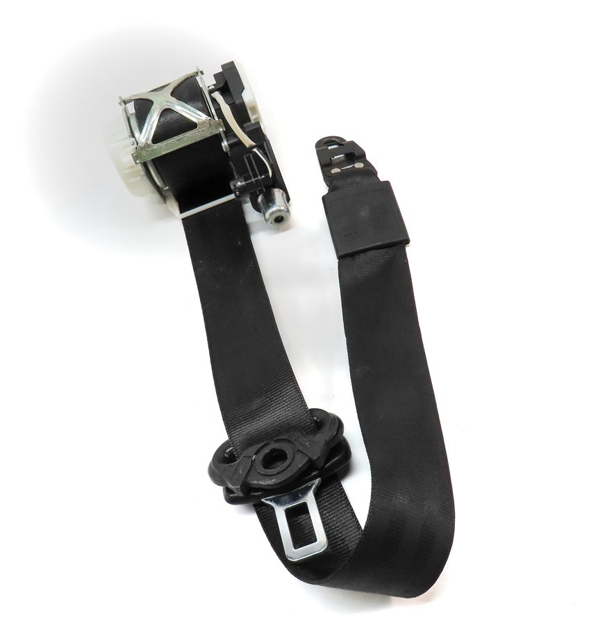 Thumbnail 3: 2007-2009 AUDI Q7 (4L) LEFT FRONT DRIVER SEAT SEATBELT RETRACTOR (Black)