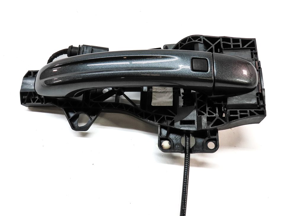 Thumbnail 4: 2007-2015 AUDI Q7 (4L) LEFT SIDE REAR EXTERIOR DOOR HANDLE (Grey)