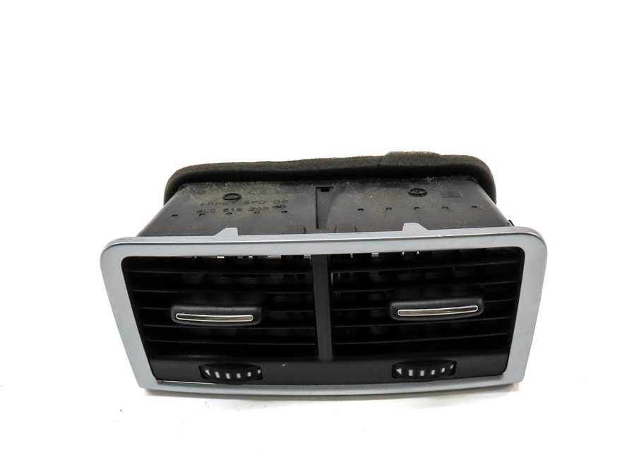 Thumbnail 2: 15 AUDI Q7 PRESTIGE (4L) REAR CENTER CONSOLE HEAT AIR AC HVAC DUAL VENT (Black)