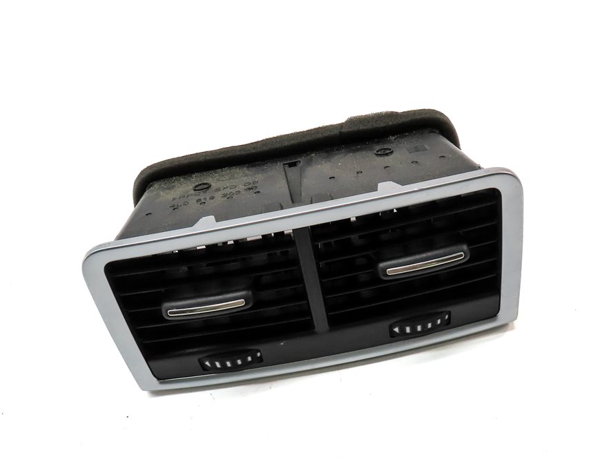 Thumbnail 3: 15 AUDI Q7 PRESTIGE (4L) REAR CENTER CONSOLE HEAT AIR AC HVAC DUAL VENT (Black)