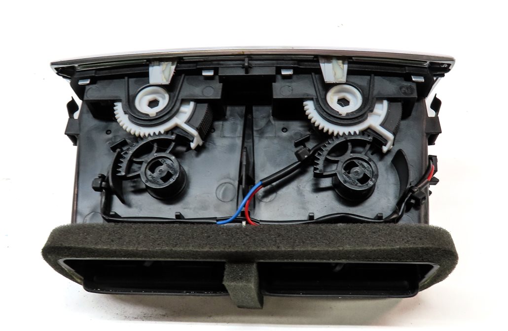 Thumbnail 5: 15 AUDI Q7 PRESTIGE (4L) REAR CENTER CONSOLE HEAT AIR AC HVAC DUAL VENT (Black)