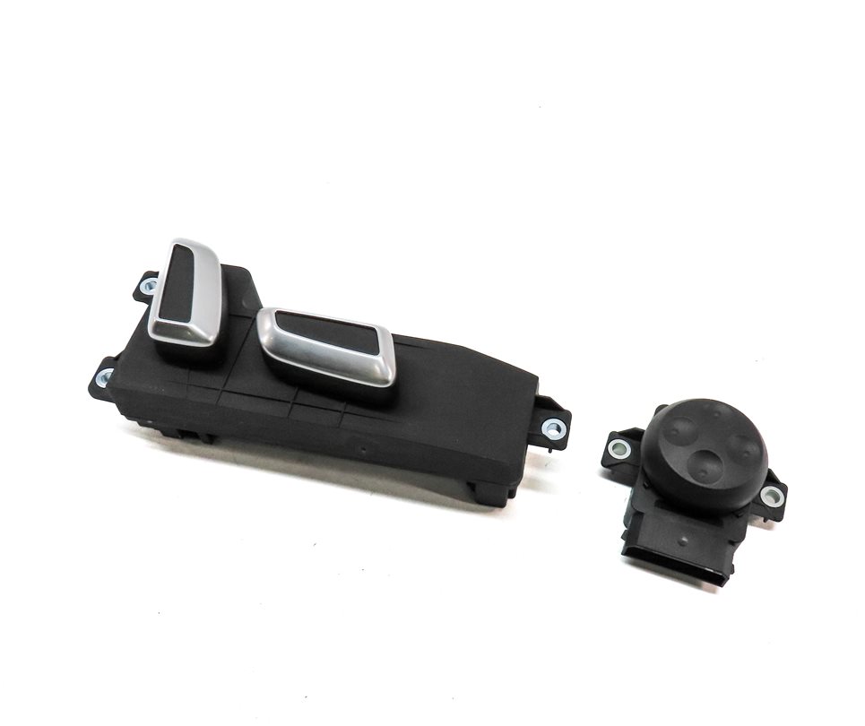 15 AUDI Q7 (4L) FRONT RIGHT PASSENGER SEAT POSITION ADJUST SWITCH w/ LUMBAR