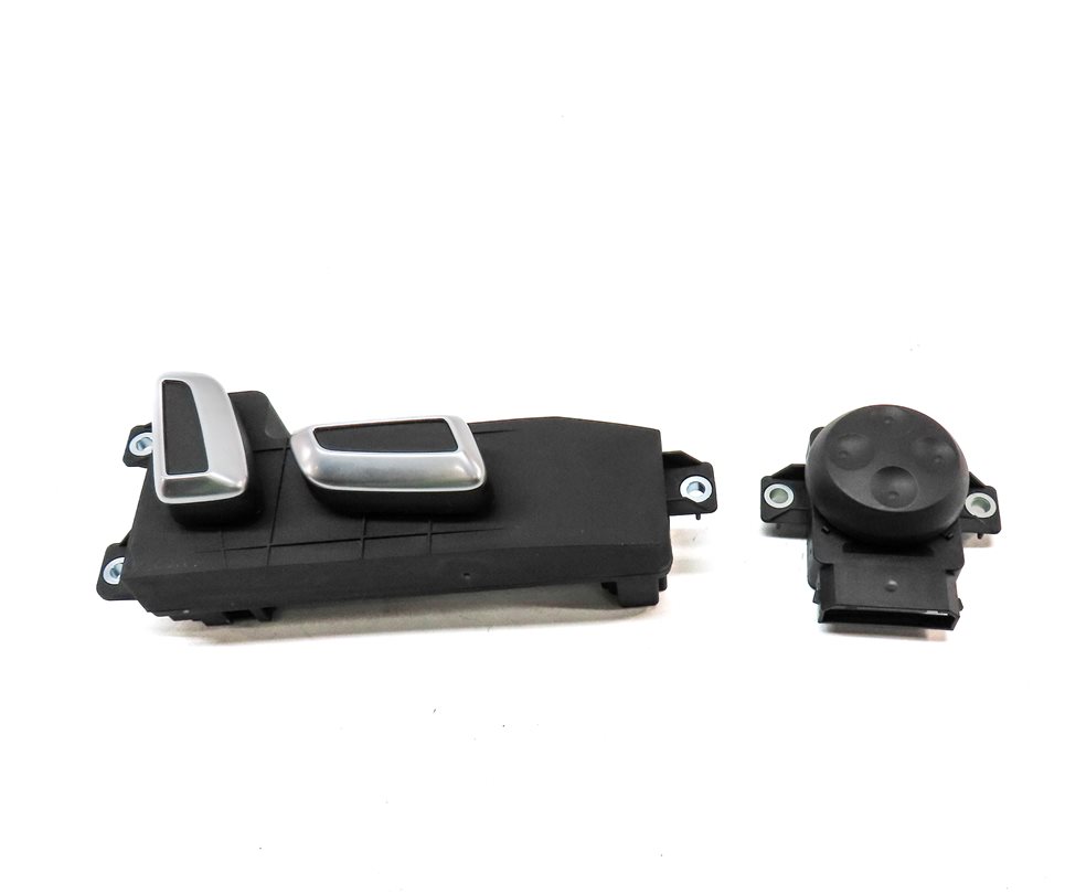 Thumbnail 2: 15 AUDI Q7 (4L) FRONT RIGHT PASSENGER SEAT POSITION ADJUST SWITCH w/ LUMBAR