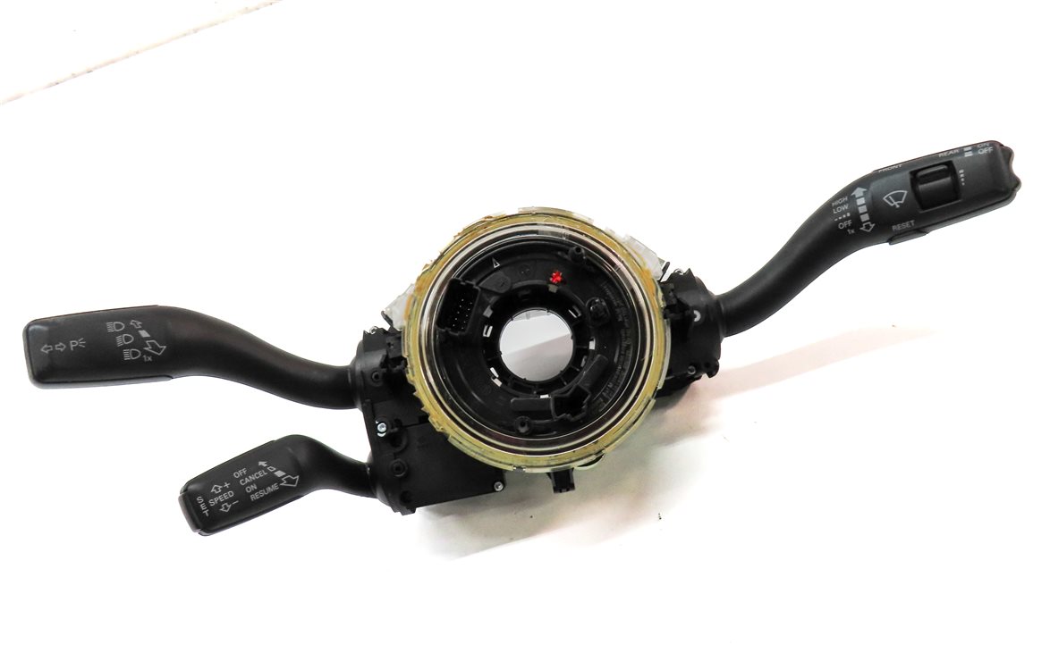 Thumbnail 3: 2009-2015 AUDI Q7 (4L) STEERING COLUMN BLINKER WIPER CRUISE COMBINATION SWITCH