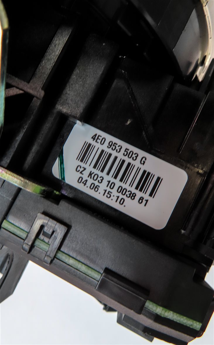 Thumbnail 8: 2009-2015 AUDI Q7 (4L) STEERING COLUMN BLINKER WIPER CRUISE COMBINATION SWITCH
