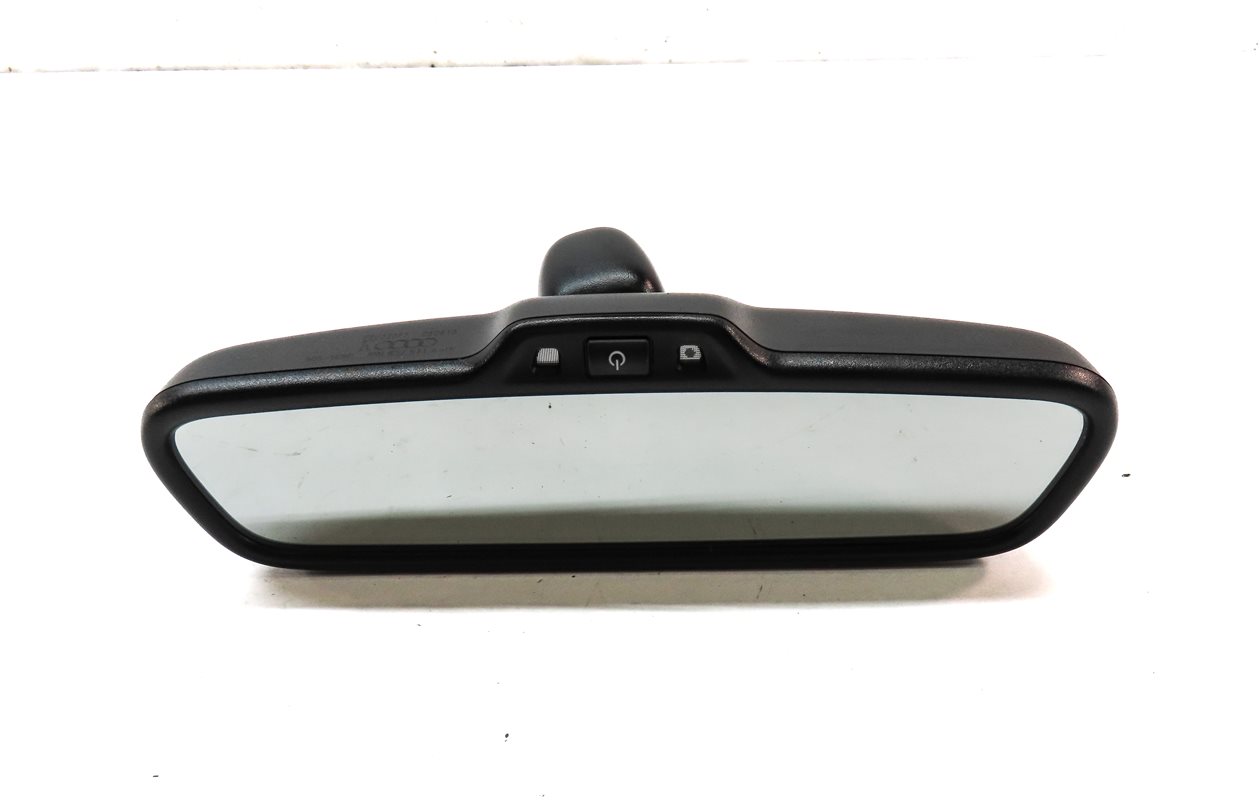Thumbnail 3: 2010-2015 AUDI Q7 (4L) INTERIOR AUTODIM REAR VIEW MIRROR w/ COMPASS (Black)