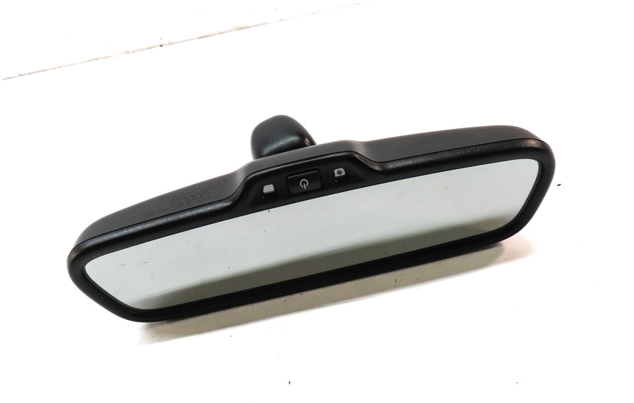 Thumbnail 4: 2010-2015 AUDI Q7 (4L) INTERIOR AUTODIM REAR VIEW MIRROR w/ COMPASS (Black)