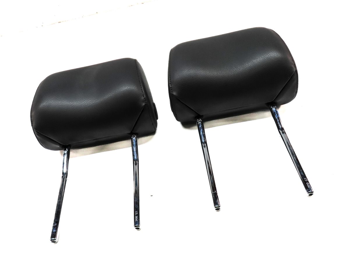 Thumbnail 3: 2008-2015 AUDI Q7 (4L) FRONT LEFT & RIGHT SEAT HEADREST HEAD REST SET-2 (BLACK)