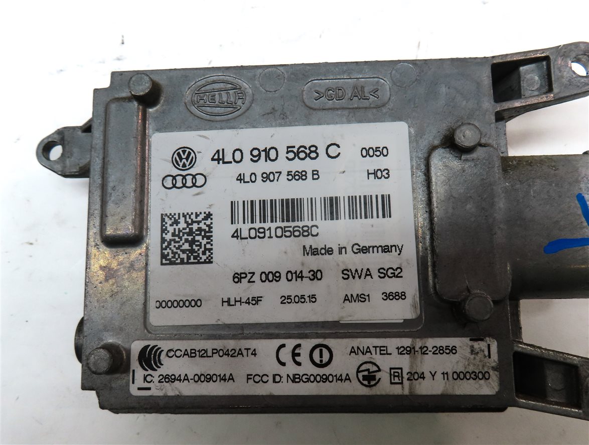 Thumbnail 4: 2013-2017 AUDI Q7 (4L 4M) LEFT DRIVER REAR LANE CHANGE BLIND SPOT MODULE (SLAVE)