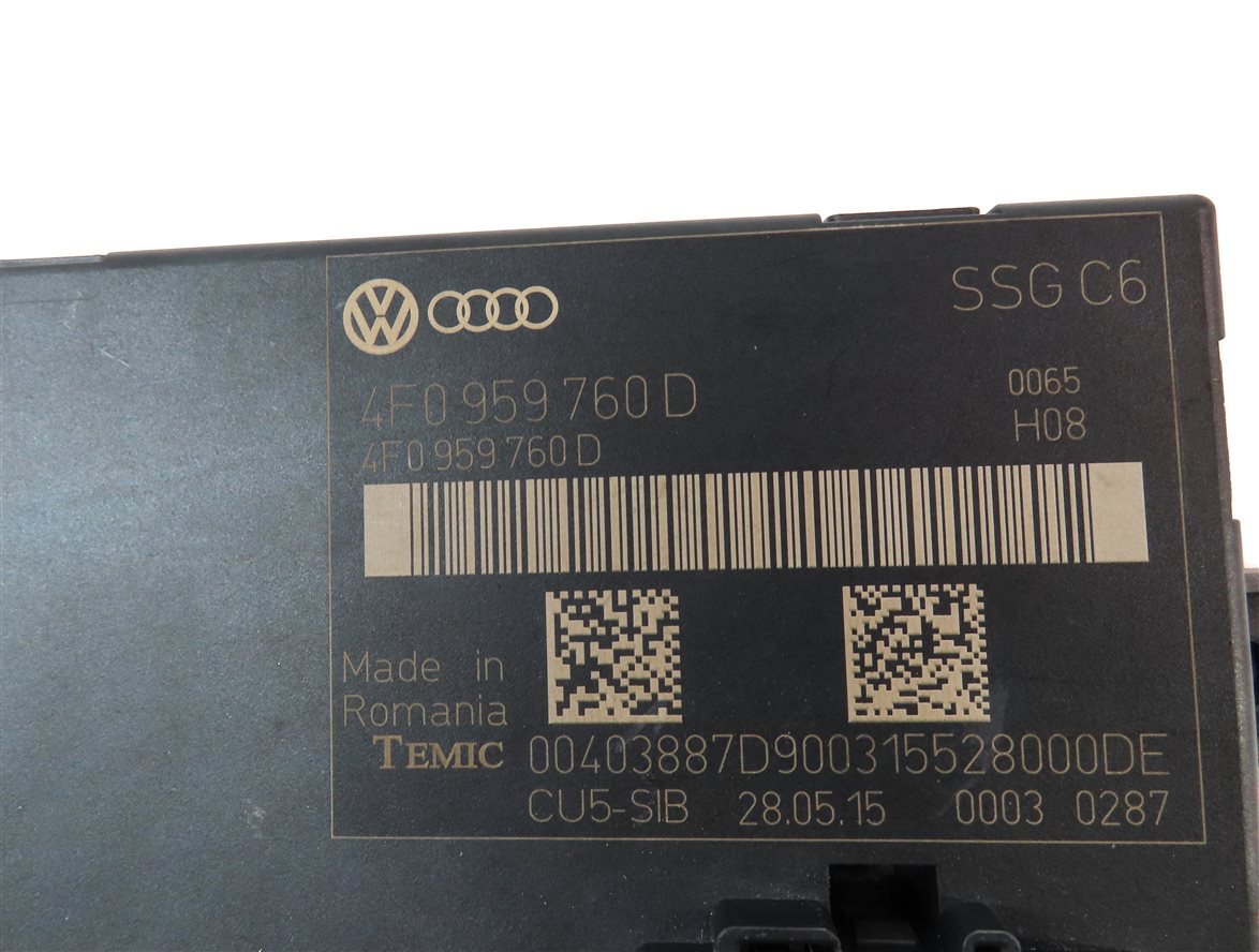 Thumbnail 4: 2015 AUDI Q7 PRESTIGE (4L) FRONT LEFT DRIVER SEAT CONTROL MODULE