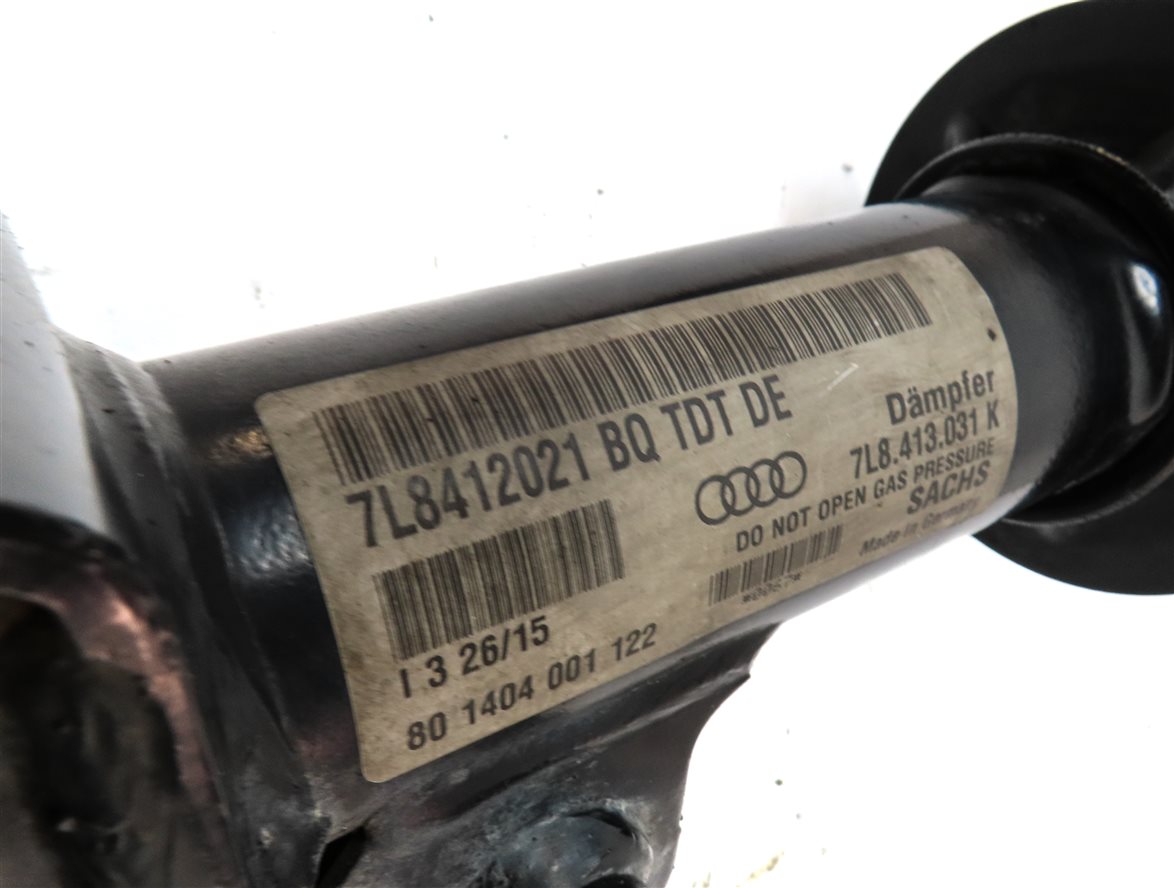Thumbnail 8: 2007-2015 AUDI Q7 (4L) FRONT LEFT & RIGHT SHOCK STRUT SET-2 (COMFORT SUSPENSION)