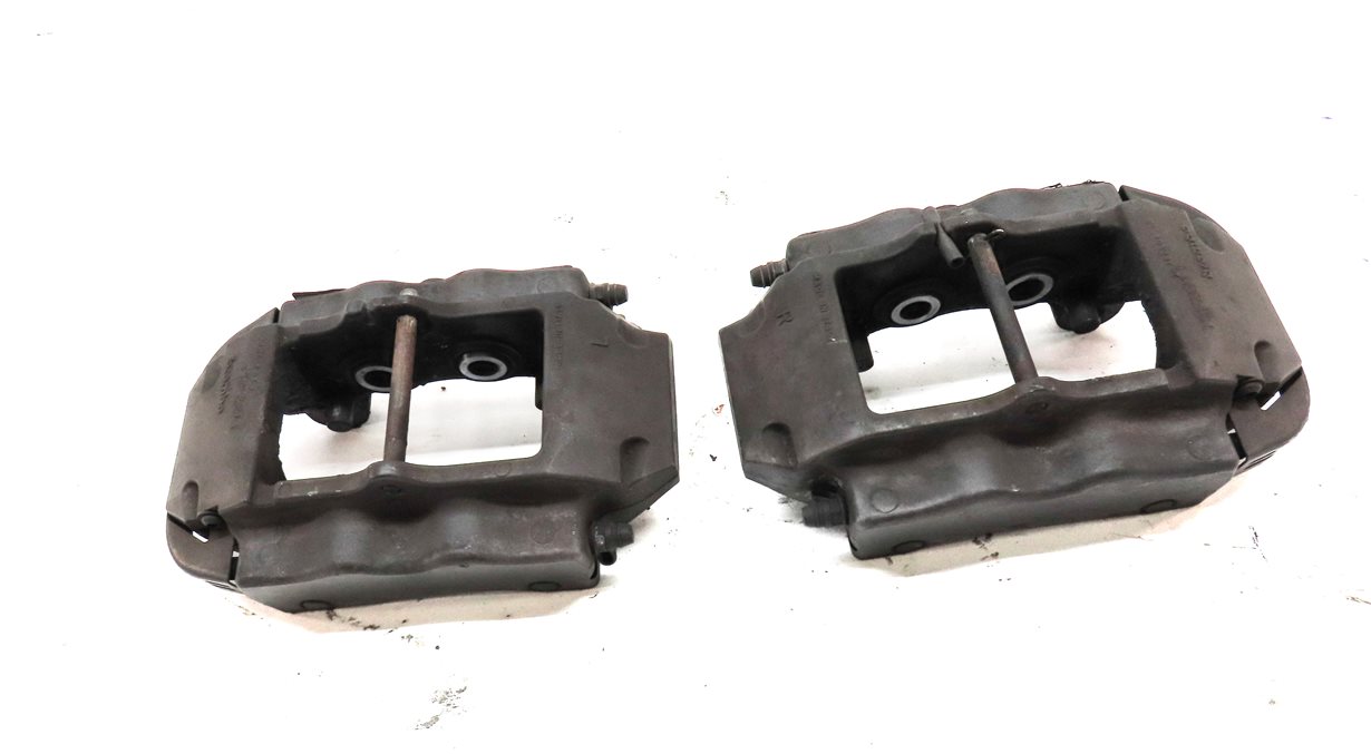 Thumbnail 2: 04-15 VW TOUAREG AUDI Q7 4L REAR LEFT & RIGHT ABS DISC BRAKE CALIPER SET2 BREMBO
