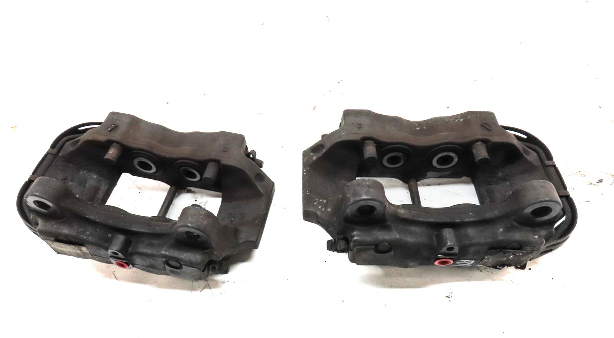 Thumbnail 6: 04-15 VW TOUAREG AUDI Q7 4L REAR LEFT & RIGHT ABS DISC BRAKE CALIPER SET2 BREMBO