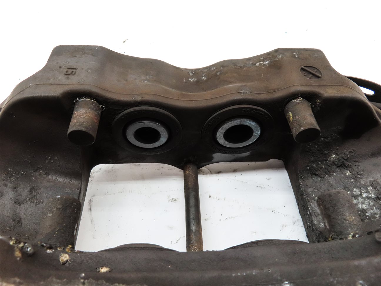 Thumbnail 7: 04-15 VW TOUAREG AUDI Q7 4L REAR LEFT & RIGHT ABS DISC BRAKE CALIPER SET2 BREMBO